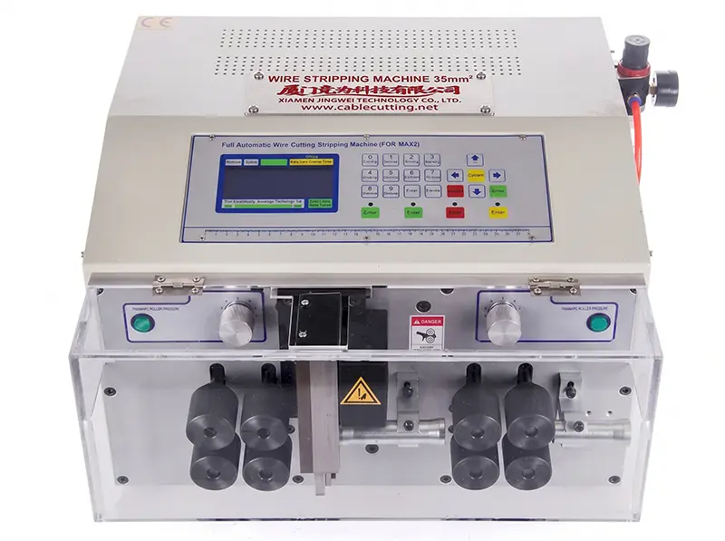 全自動電腦裁線剝線機 WPM-MAX2-35｜35mm² 大平方電纜加工利器