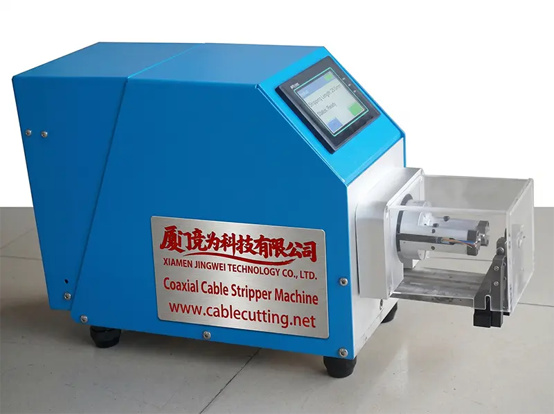 同軸電纜剝線機 WPM-28｜高效精密線材加工設備