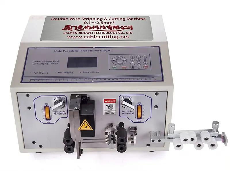 雙線送線剝線機 WPM-09F｜高效工業級線束加工設備