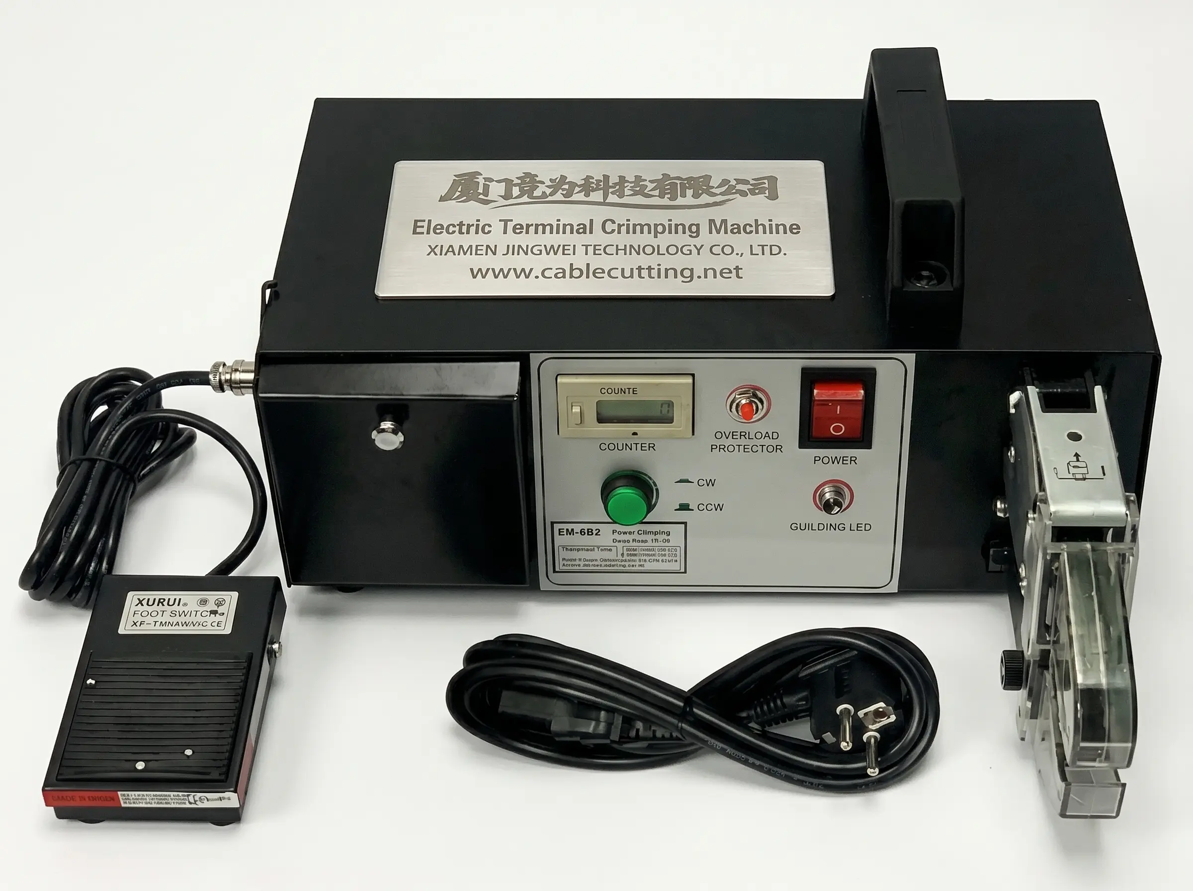 電動端子壓接機 EM-6B1｜高效自動化線束加工設備