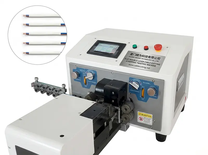 WPM-320 扁平雙層電纜加工機｜高效自動化線束製程解決方案