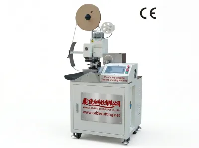 全自動電線切斷剝皮扭線壓接機 四合一線束加工 WPM-158