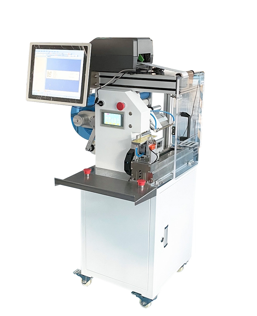 半自動電線折疊與標籤機 JW-T107 Thumb