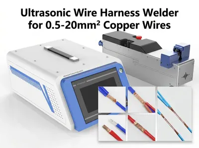 超音波線束焊接機 金屬線材熔接 0.5-20mm² 銅線 WPM-001N