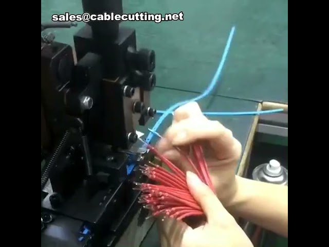 超靜音線纜端子壓接機｜高效自動化線束加工設備