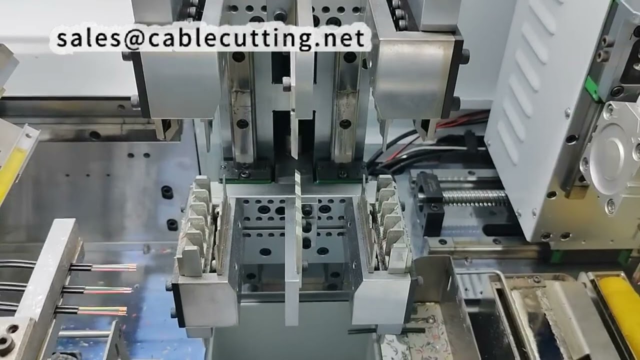 扁平護套電纜剝線與鍍錫機｜高效自動化線材加工設備