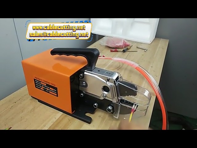 氣動式端子壓接機｜管型端子壓接鉗｜工業級端子壓接工具