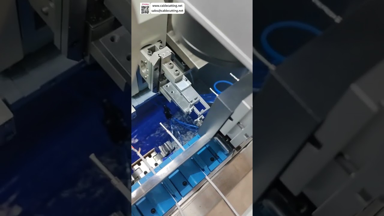 自動電纜預處理機｜高效剝線、刷線、絞線、鋁箔包覆與雷射切割一體機