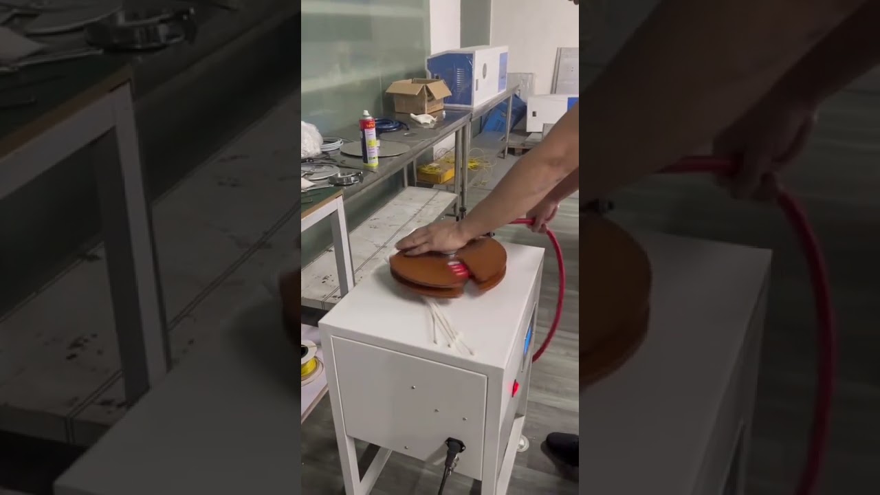 高效簡易軟管盤繞機｜瓦斯管與各類軟管專用 #工廠 #機械