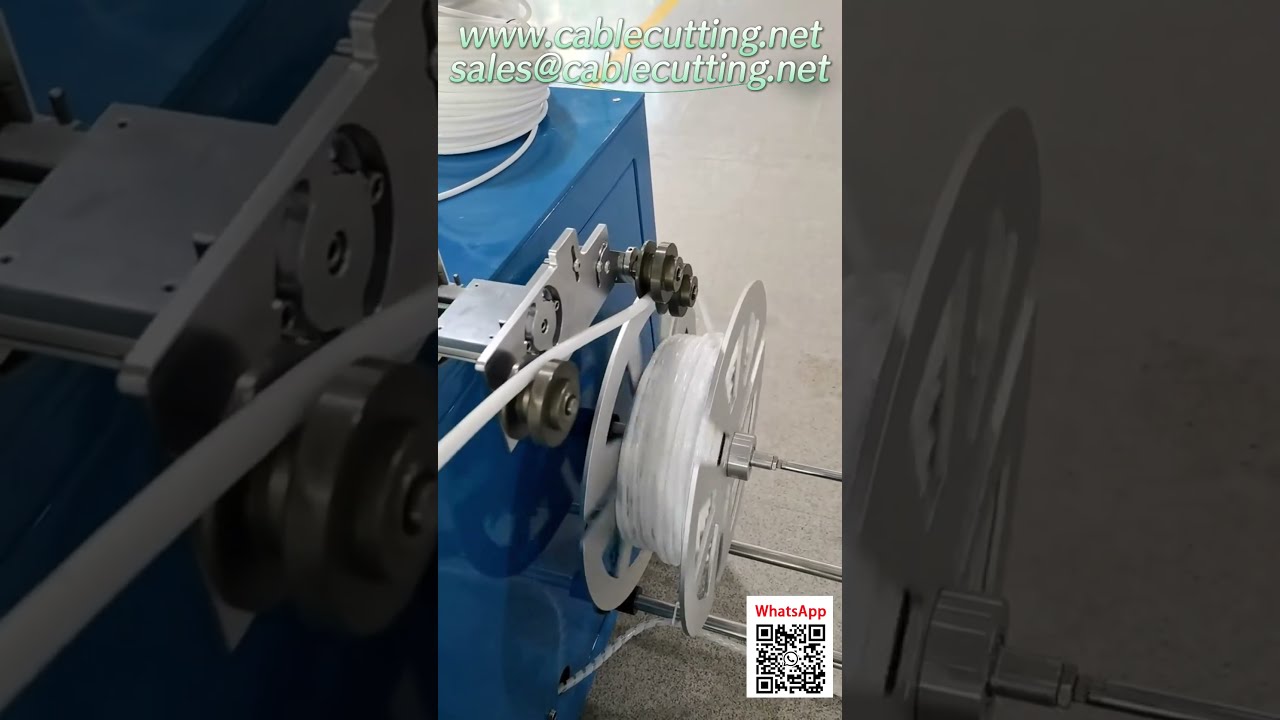 一體式氣管捲繞機｜精準計量、排線與裁切一次搞定
