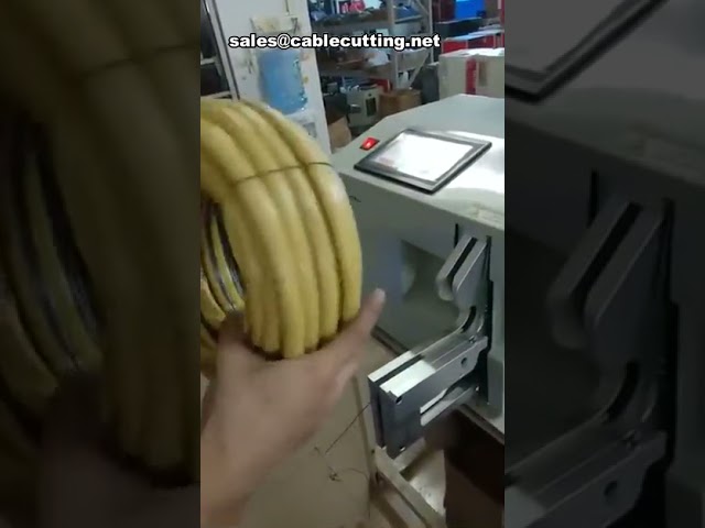 金屬扁線數位計數滾輪收線機｜自動化線材計數與捲繞設備
