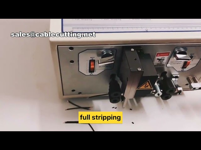 同軸電纜剝線切線機 | 高效工業級電線加工設備