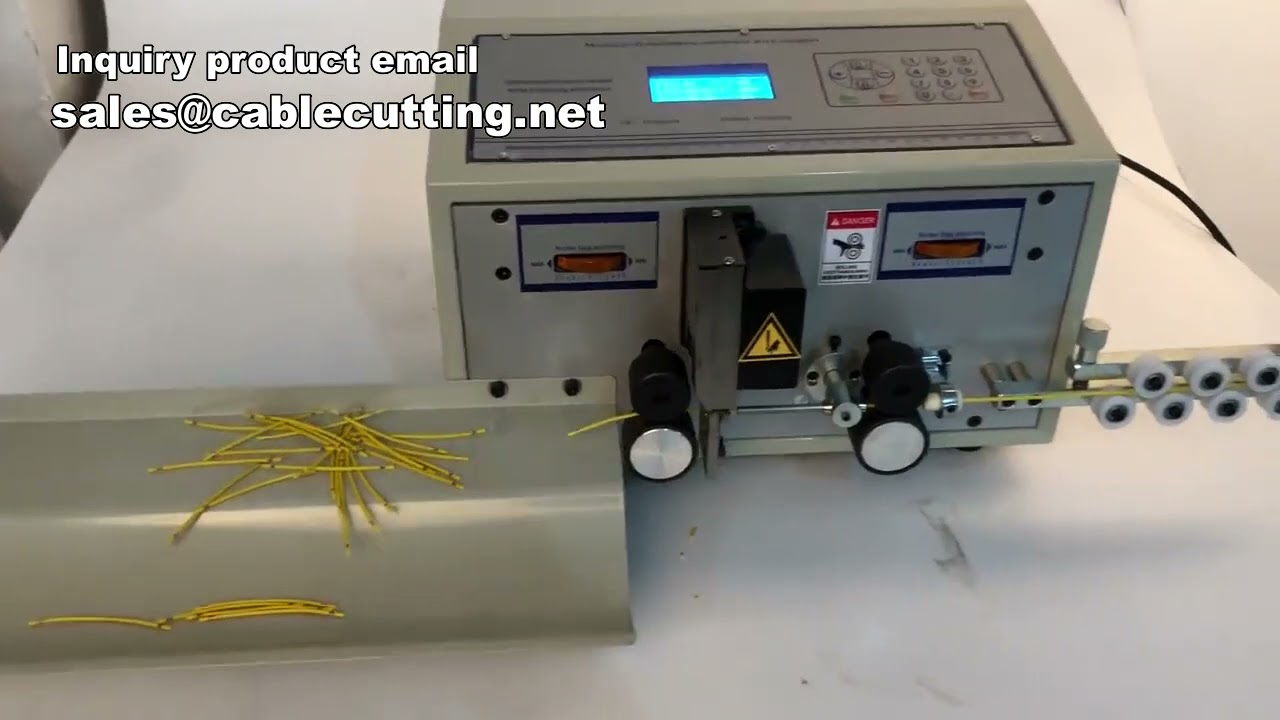 高效電纜剝線機｜電腦線材剝皮機｜自動裁剪剝皮設備