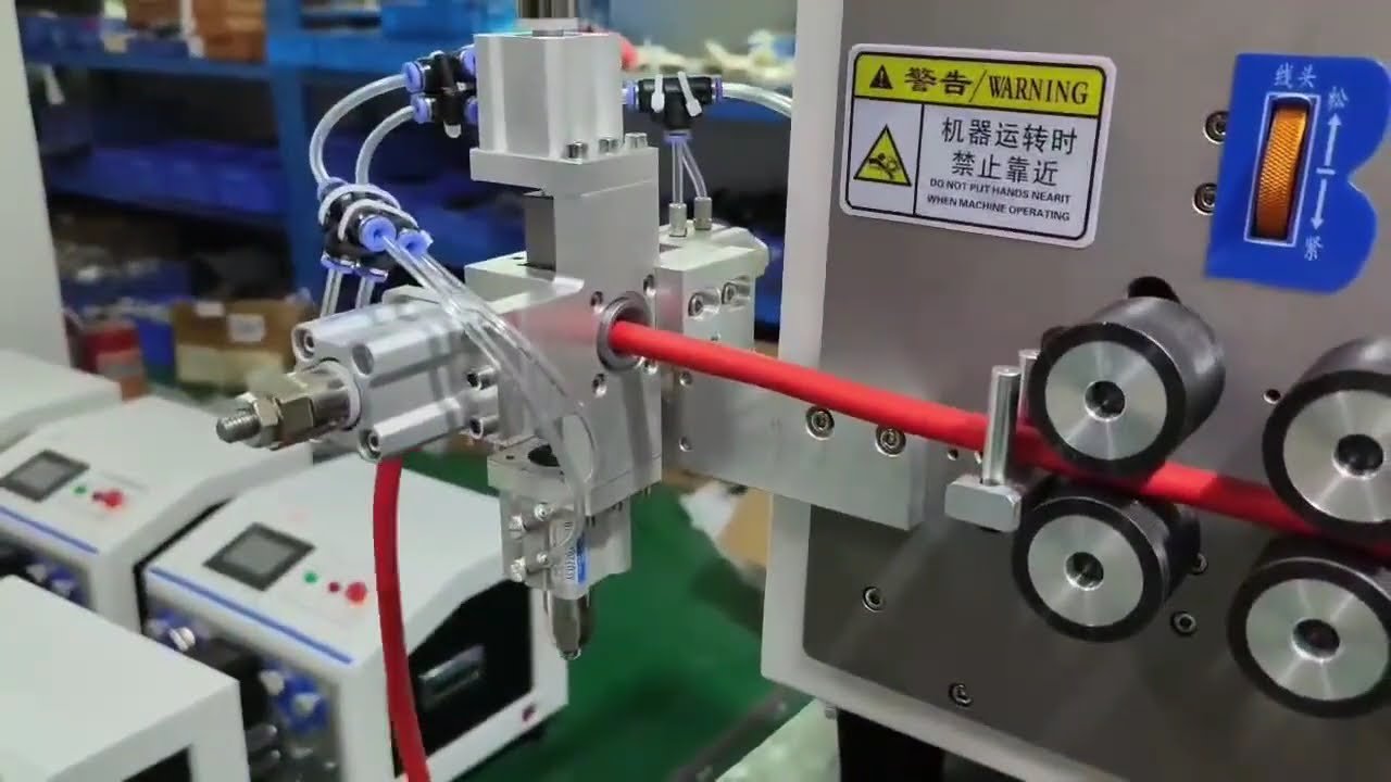 全自動中間剝線機｜高效剝線頭與線中段，工廠自動化首選
