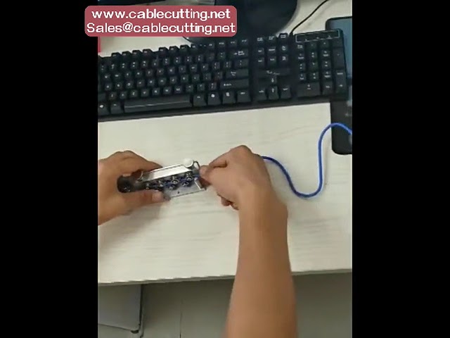 雙線/單線電纜矯直機（附輪子）｜適用SWT剝線裁切機，提升產線效率