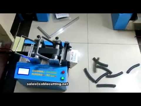 全自動波紋管切割機｜塑膠波紋管專用裁切設備｜高效自動化裁切機