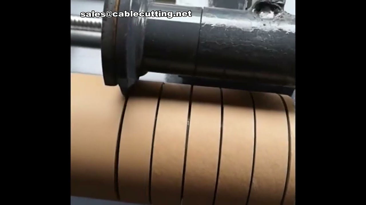 紙管切割機與紙芯分條機｜紙廠高效生產設備實拍