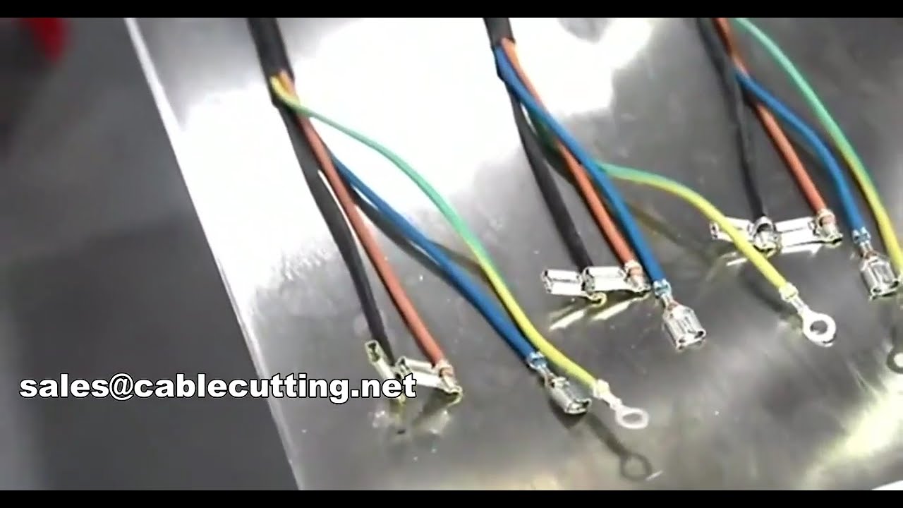 全自動端子壓接機 WPM-555｜適用多種端子與線長，提升產線效率