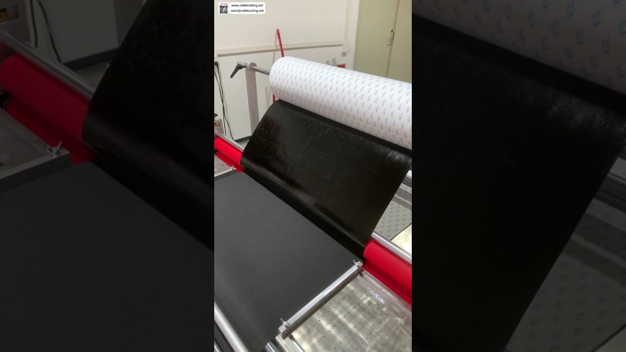 全自動泡棉貼合裁切真空對位滾壓製程設備
