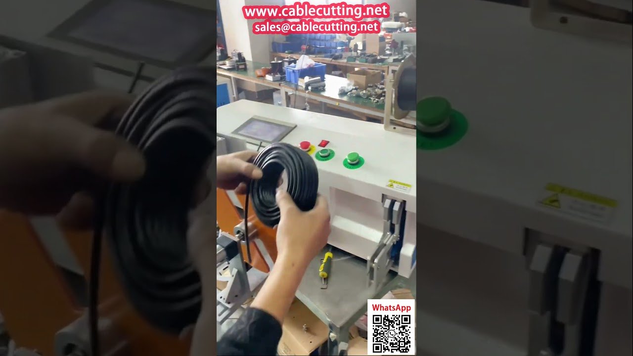 桌上型自動繞線計數包裝機 | 高效線材整理解決方案