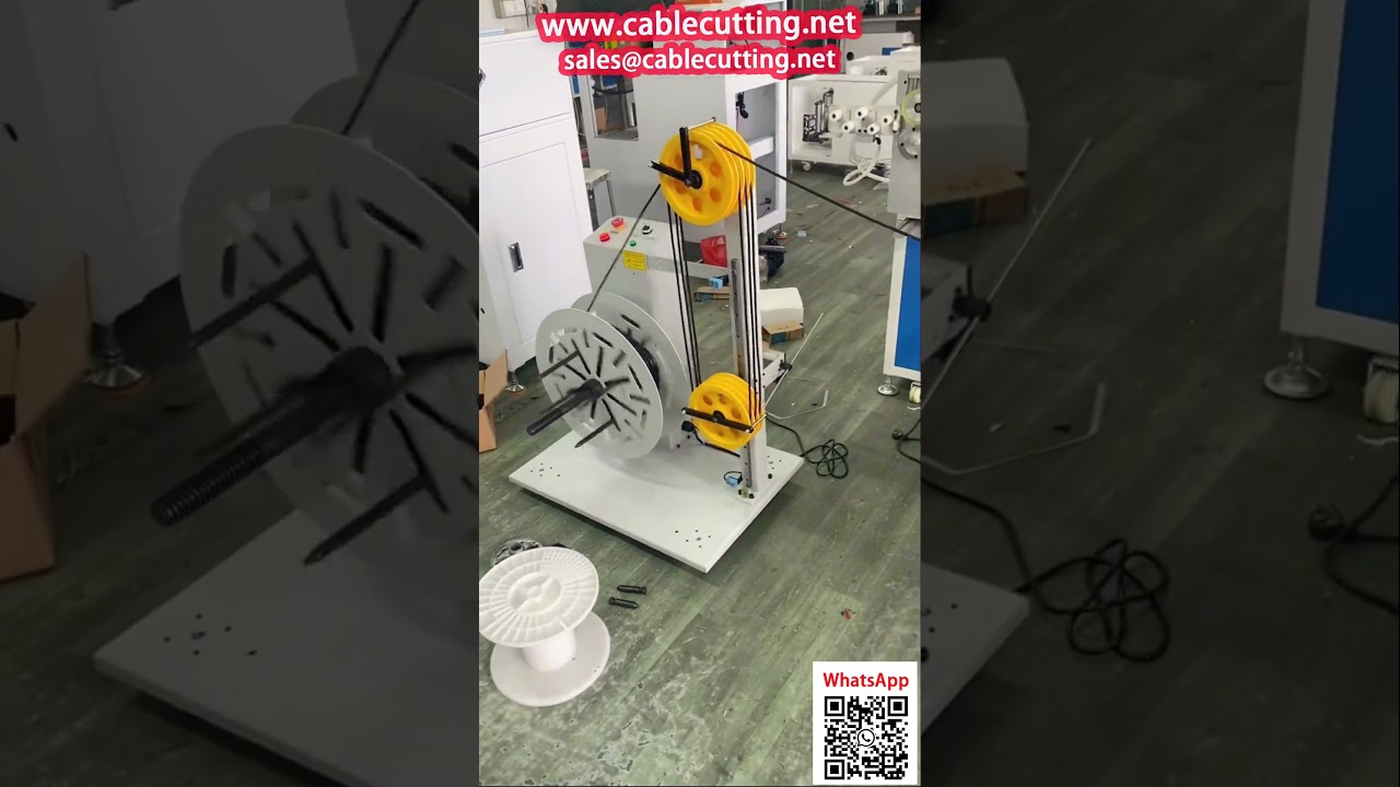 網路線自動繞線綑紮機｜大圈小圈皆適用｜附計數功能