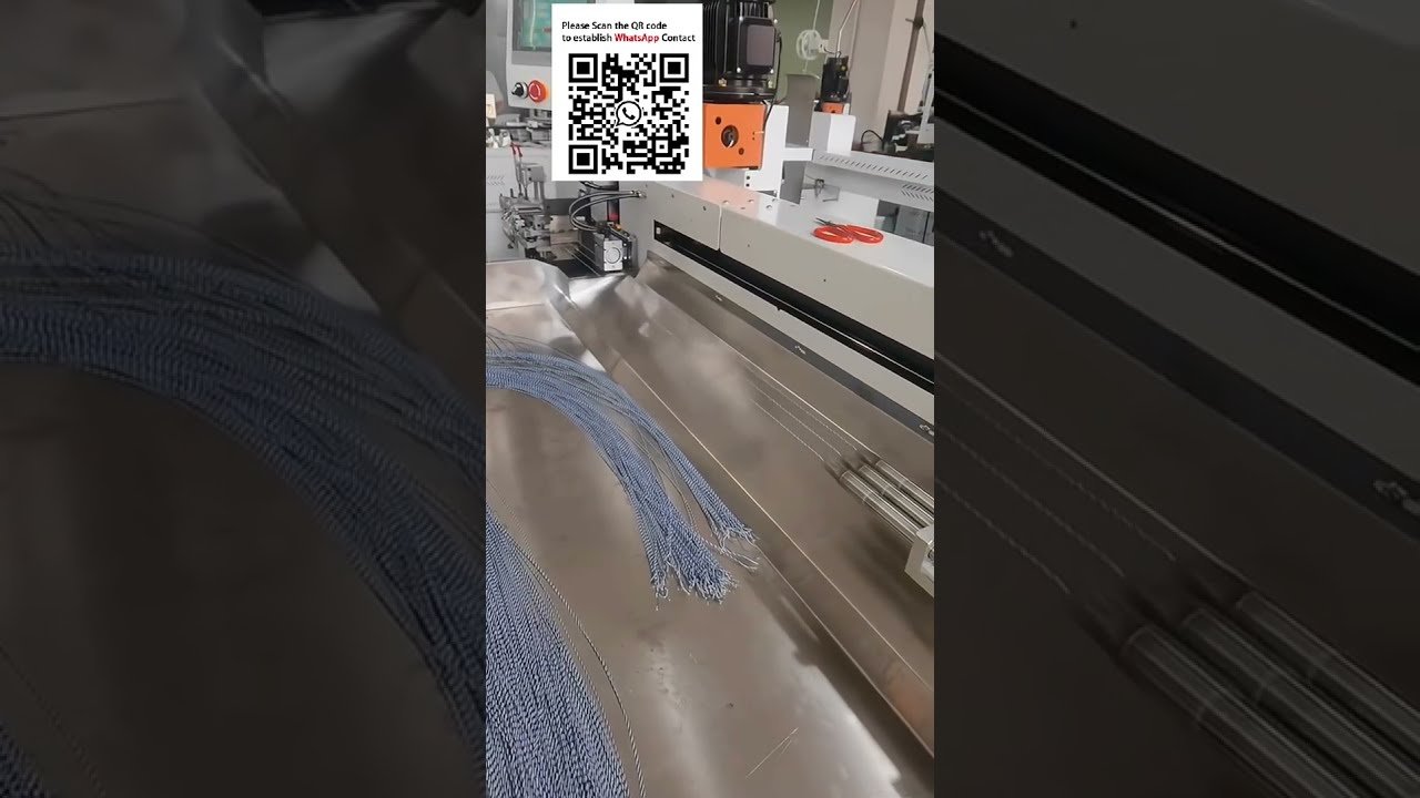 全自動雙頭壓接與絞線機｜高效線束加工設備 #自動化線材加工