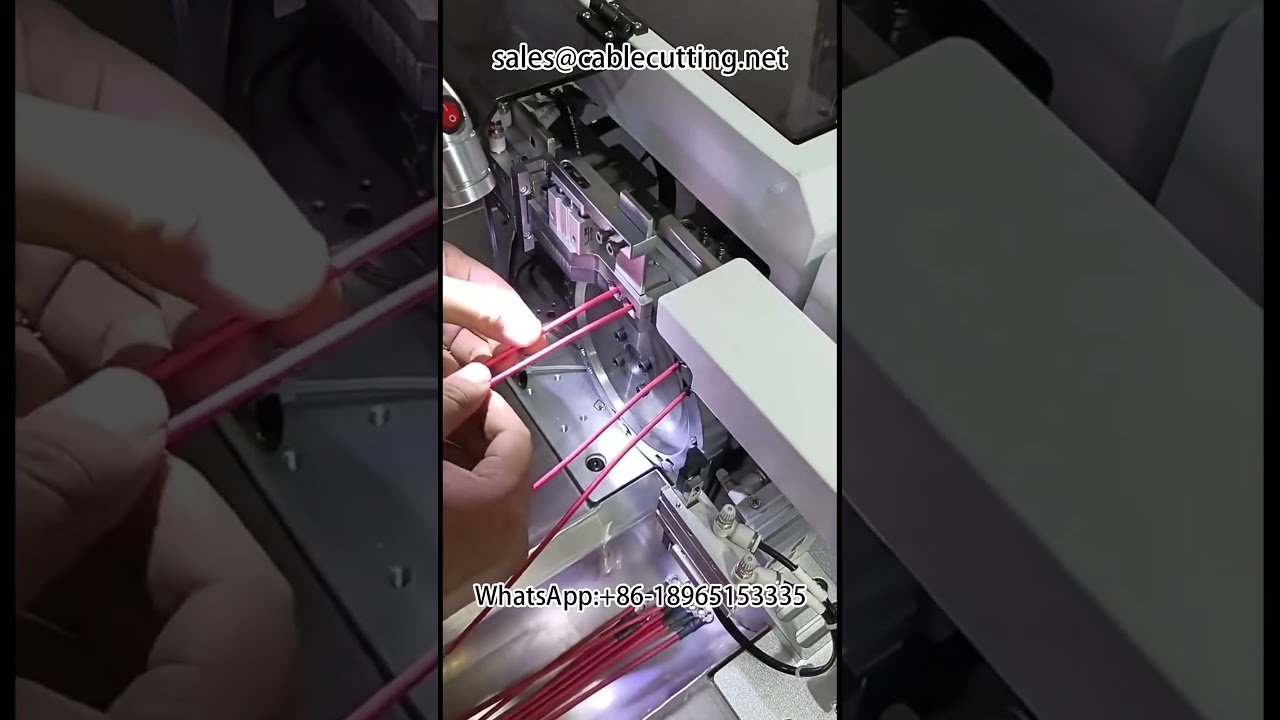 自動送料熱縮套管切割機｜汽車線束加工高效解決方案