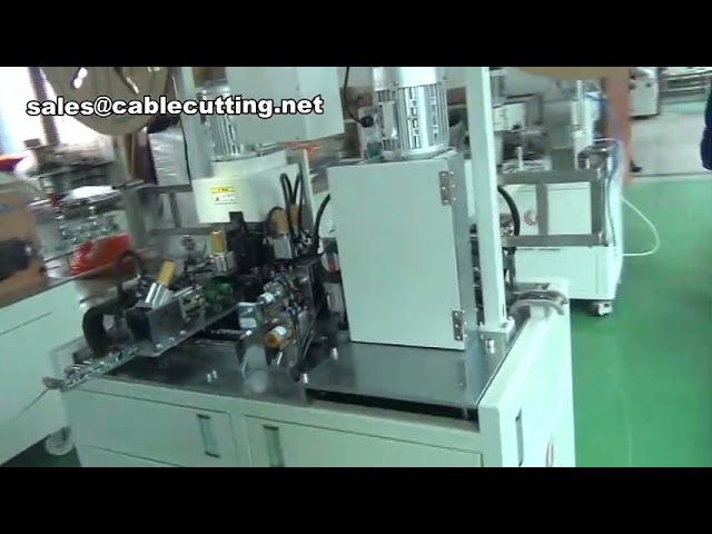 電視天線接頭壓接機｜4針線材連接器壓接機｜64針IDC排線壓接設備