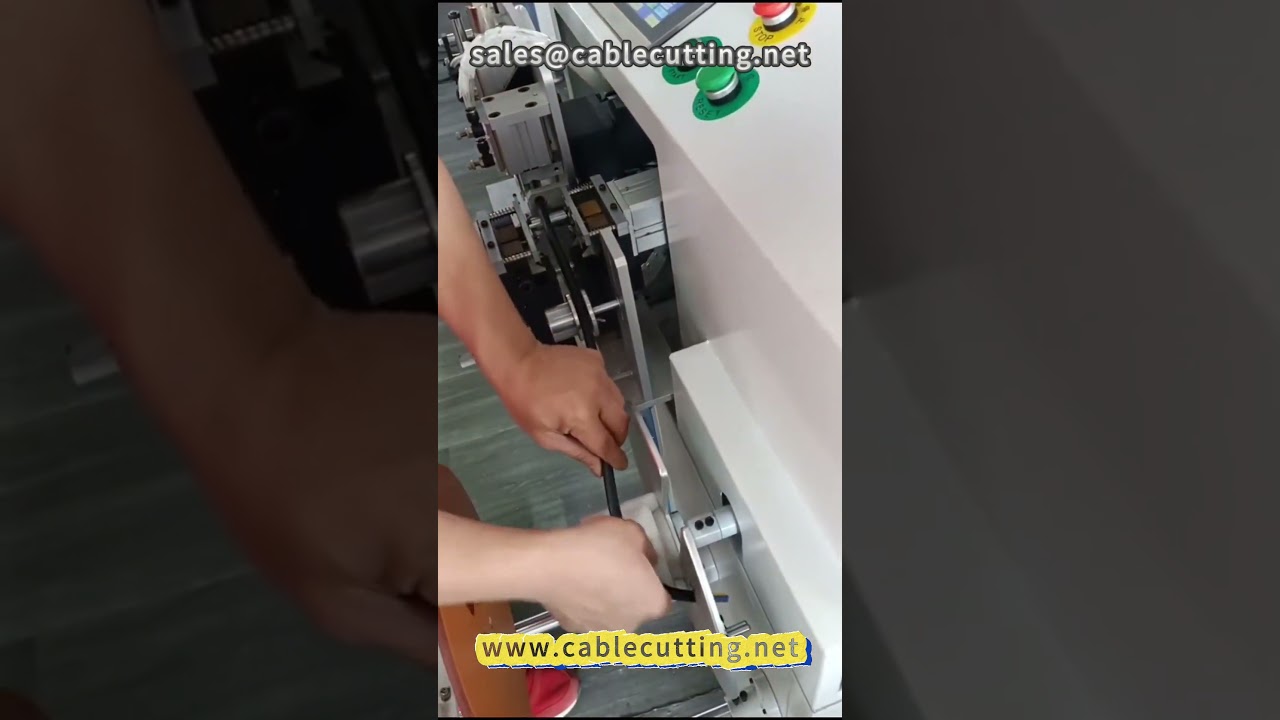 99 電線電纜剝線、計米、分類繞線機 #線束加工 #電線電纜 #自動化設備