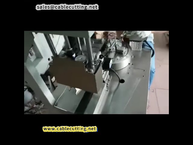 全自動電纜計米繞線與綑紮機
