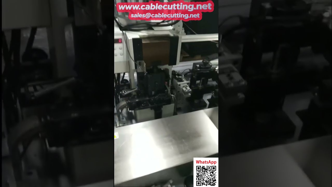 雙頭自動壓接與外殼插入機｜搭載視覺與壓力檢測，提升端子加工精度