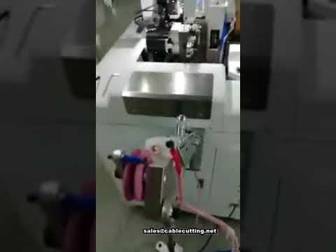 全自動雙頭細線裁切剝線壓接機｜0-38mm電纜專用