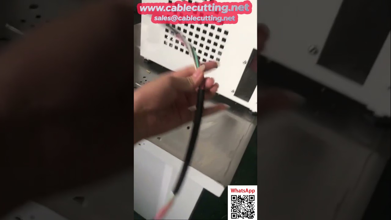 30mm² 全自動電腦剝線機｜高效電纜加工設備