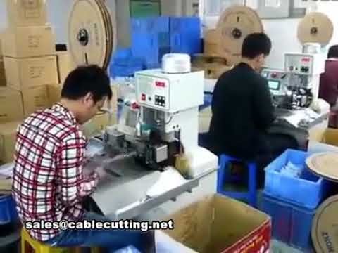 半自動排線壓接機｜高效工業級線束組裝設備