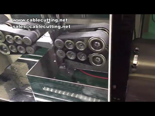 同軸電纜剝線機｜線束屏蔽線旋轉剝線設備｜高效自動化加工