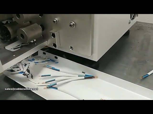 全自動電線裁切剝皮扭線機｜高效線束加工設備