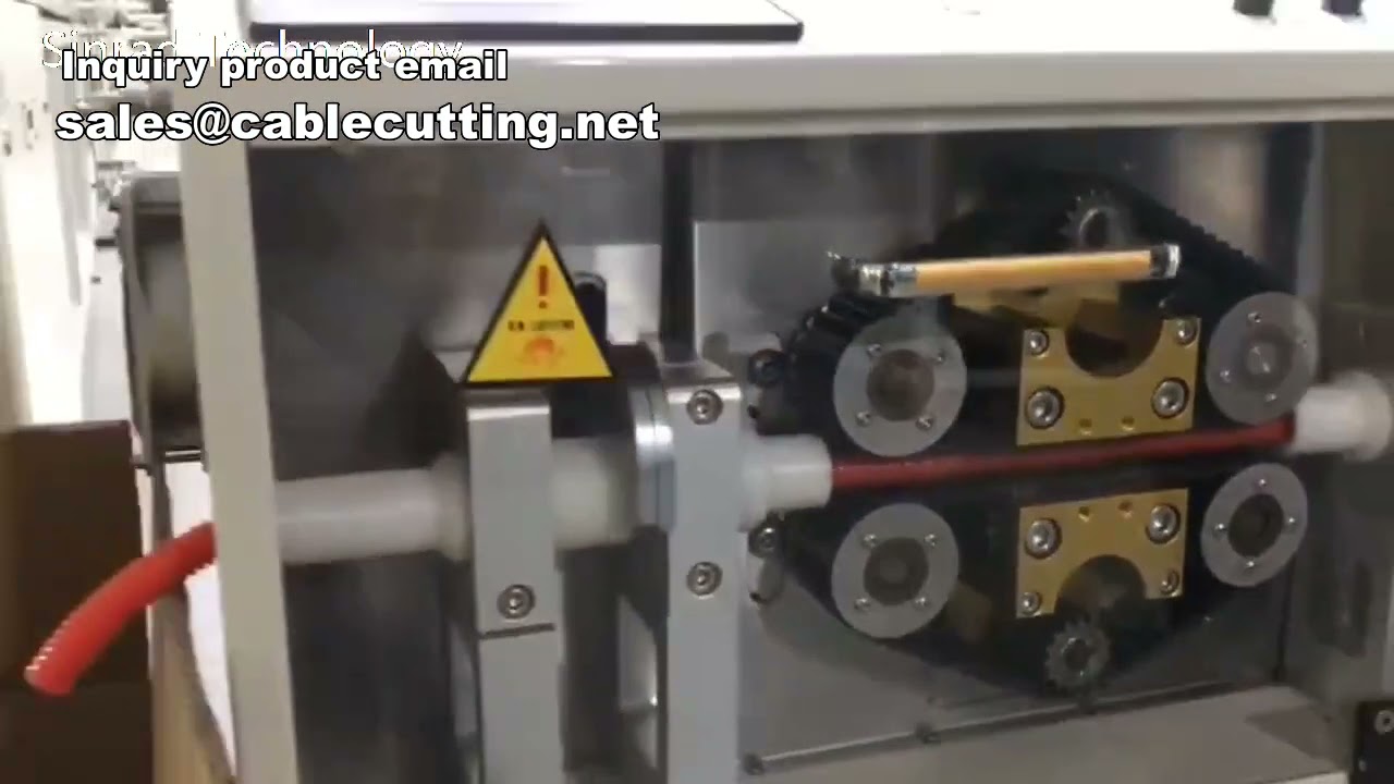 波紋管裁切機｜定長剪切設備｜軟管自動裁斷機