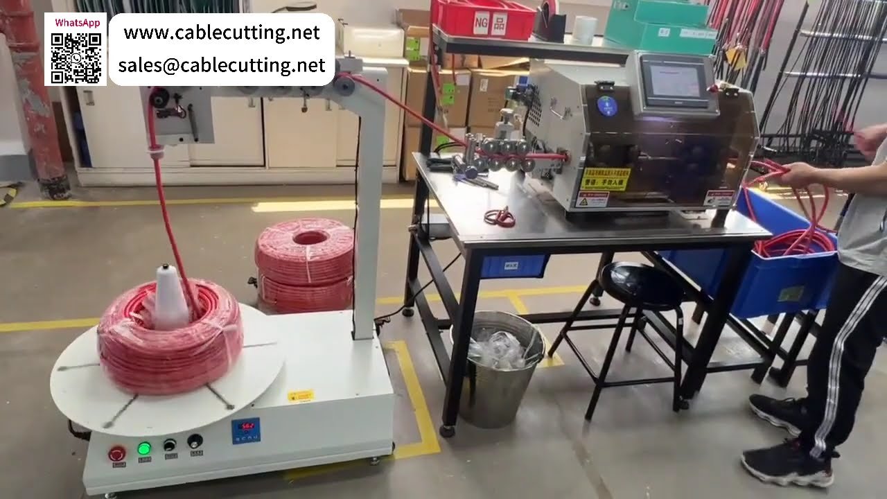 【高效放線】內圈送料無級變速線材放線機｜實現平滑無損放捲