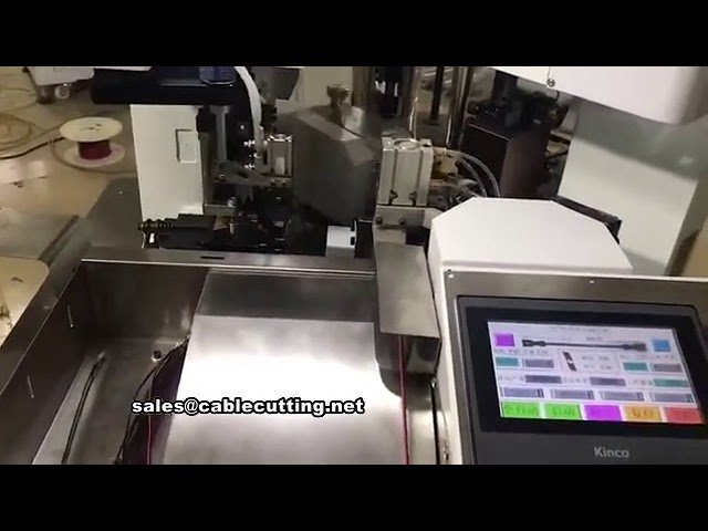 全自動雙頭端子並行壓接機｜高效精密線束加工設備