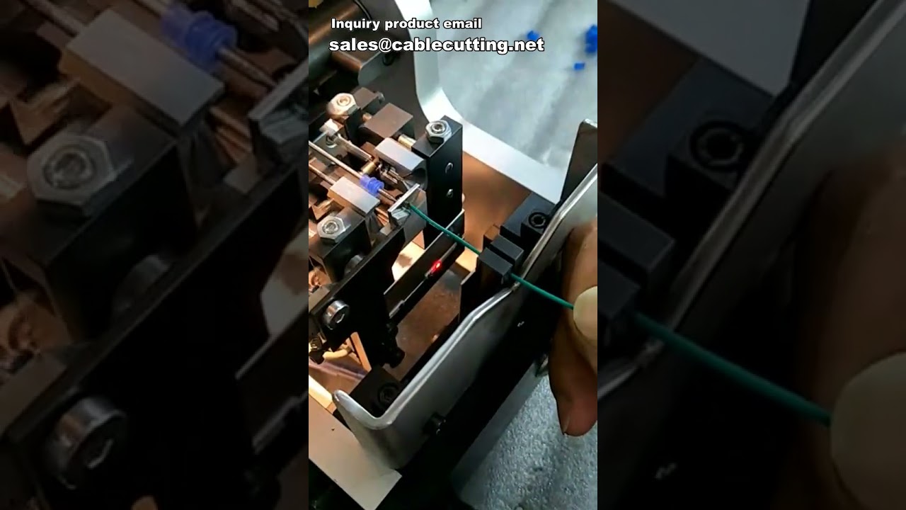防水線材密封塞插入壓接機 | 高速自動化線材加工設備
