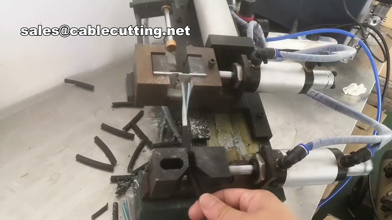 氣電式剝線機｜高效自動化剝線設備｜工廠專用剝皮機
