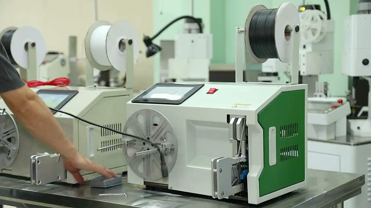 自動排線機｜高效線材捲繞包裝設備