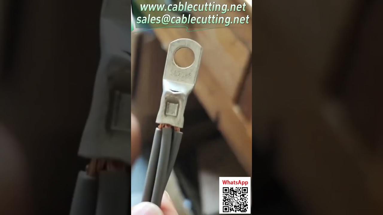 氣動壓接機｜0.25-25平方端子點壓實測｜工廠自動化高效壓接設備