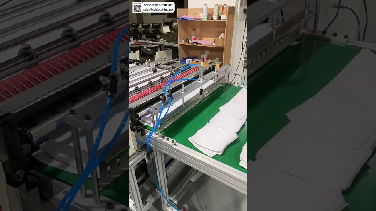 高速縱切與橫切機台，配備輸送帶快速設定系統，專業工業切割工具組