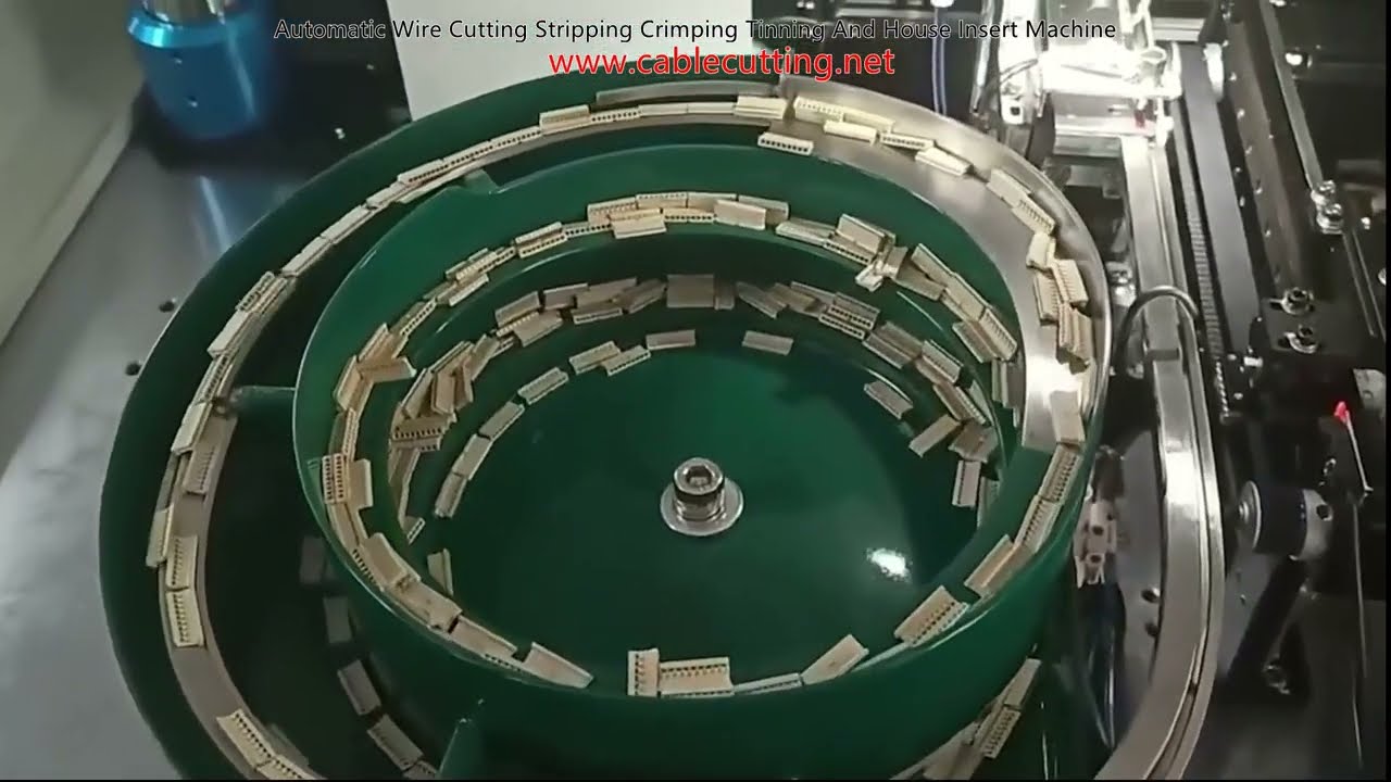 全自動電線裁切剝皮壓接沾錫入殼機｜高效線束加工設備