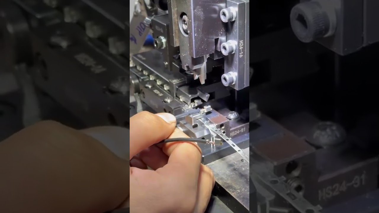 韓國製機械/氣動端子壓著機 | 30mm行程 水平垂直兩用 磷酸鹽黑化處理