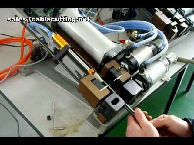 全自動電線剝皮裁切機｜高效剝線機、裁線機、自動剝線切線機