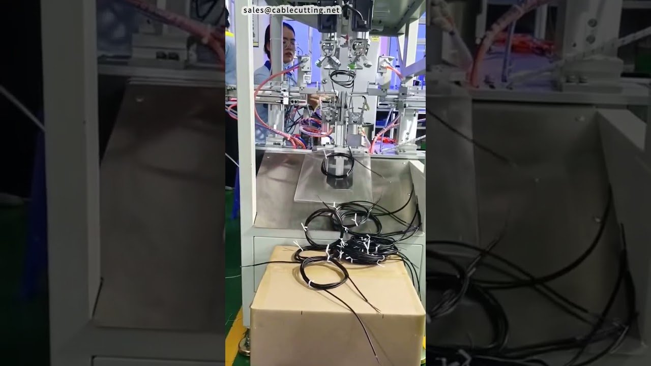 自動圓線繞線機｜無芯雙扎帶機｜工廠自動化高效率線材加工