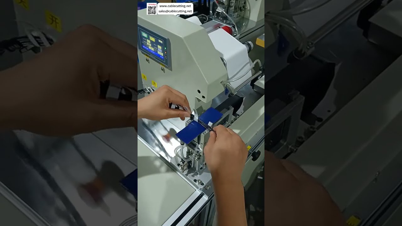 伺服電線折疊貼標機｜高精度自動送標與貼標
