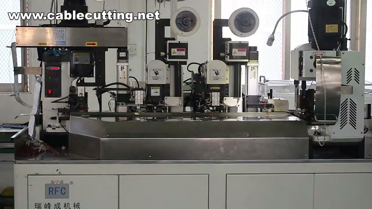 全自動電線接續與端子壓接機｜高效工廠自動化設備